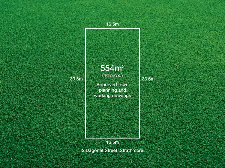 Second view of Homely land listing, 2 Dagonet Street, Strathmore VIC 3041