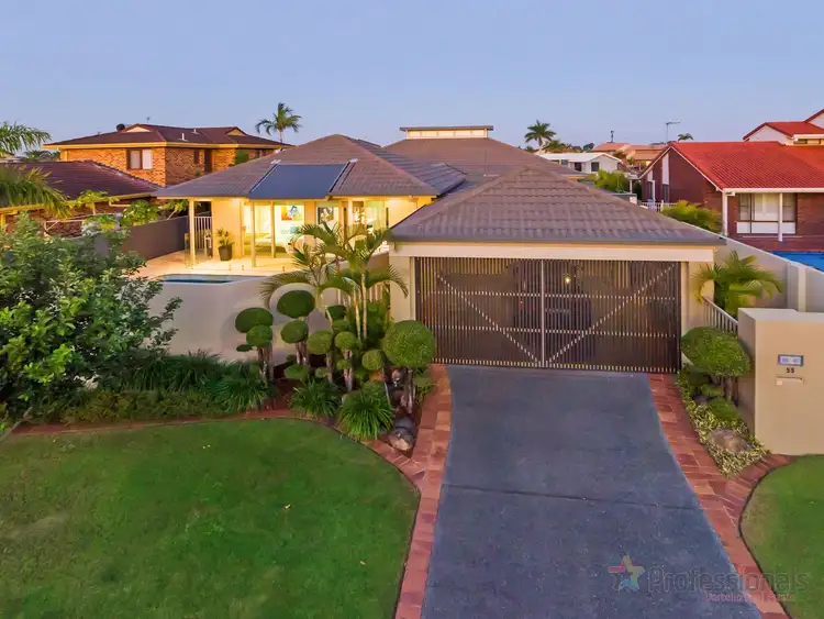 Second view of Homely house listing, 55 Tradewinds Avenue, Paradise Point QLD 4216