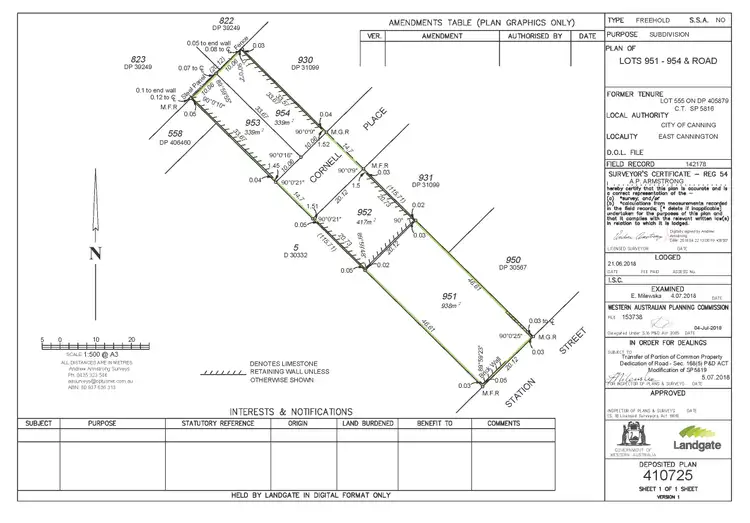 Second view of Homely land listing, Lot 952 Cornell Place, East Cannington WA 6107