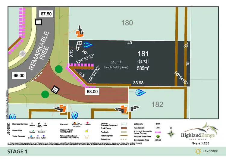 Lot 181 Remarkable Rise, Jane Brook WA 6056