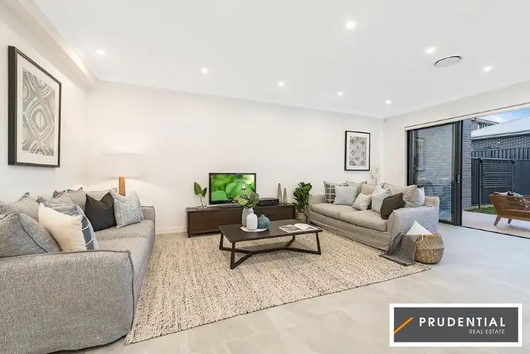Second view of Homely semi-detached listing, 4b Orlando Street, Oran Park NSW 2570
