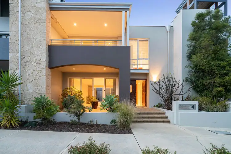 Second view of Homely house listing, 4 Bernier Rise, North Coogee WA 6163