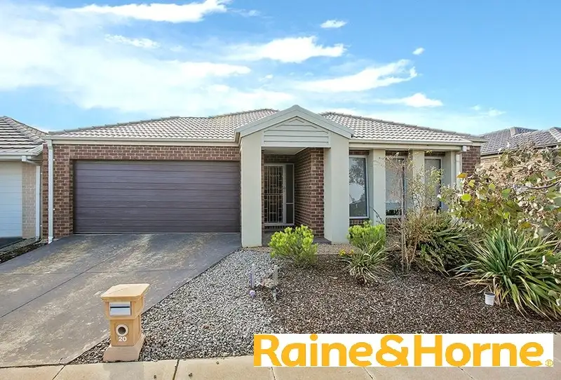 Main view of Homely house listing, 20 EDENVALE STREET, Manor Lakes VIC 3024