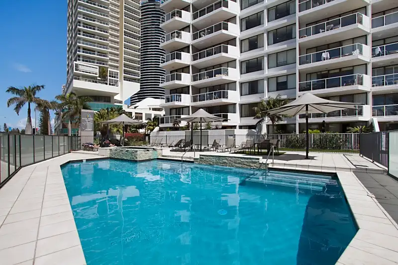 Main view of Homely unit listing, 201 'South Pacific Plaza' 157 Old Burleigh Road, Broadbeach QLD 4218