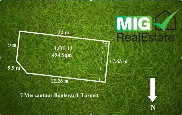 Main view of Homely land listing, 7 Mercantour Boulevard, Tarneit VIC 3029