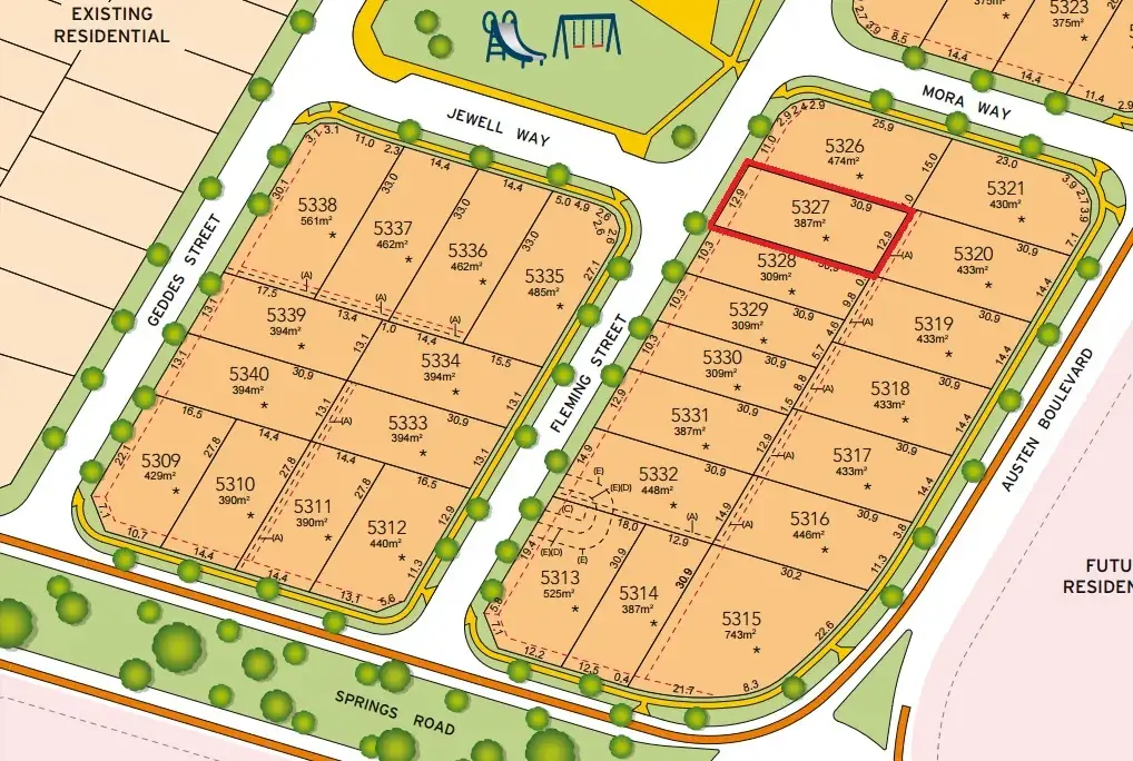 Main view of Homely land listing, Lot 5327 Fleming Street, Spring Farm NSW 2570