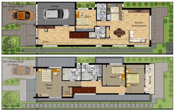 Second view of Homely land listing, 24A Gillespie Rd, St Albans VIC 3021