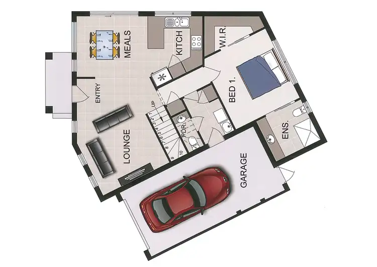Second view of Homely townhouse listing, 2/1 Ponto Court, Endeavour Hills VIC 3802
