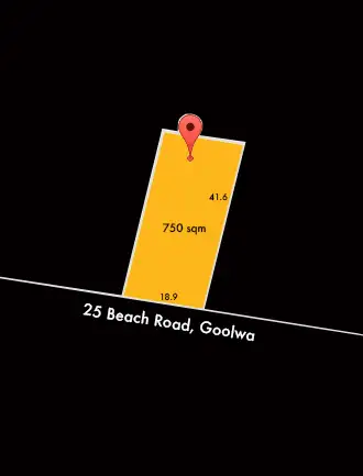 Main view of Homely land listing, 25 Beach Road, Goolwa South SA 5214