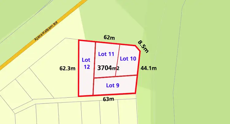 Third view of Homely land listing, Lot 9,10,11,12 Nanda Drive, Kalbarri WA 6536