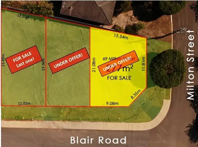 Main view of Homely land listing, 69 Milton Street, Yokine WA 6060