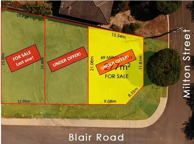 Main view of Homely land listing, 69 Milton Street, Yokine WA 6060