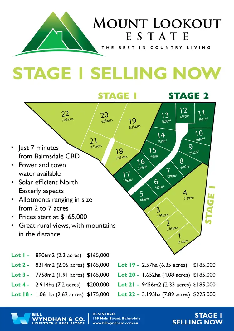 Fifth view of Homely land listing, Lot 18/90 Mount Lookout Rd, Wy Yung VIC 3875