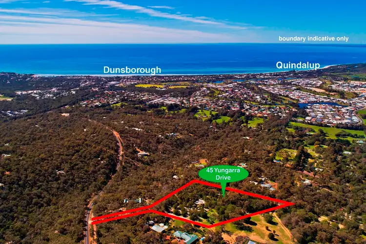 Main view of Homely land listing, 45 Yungarra Drive, Quedjinup WA 6281