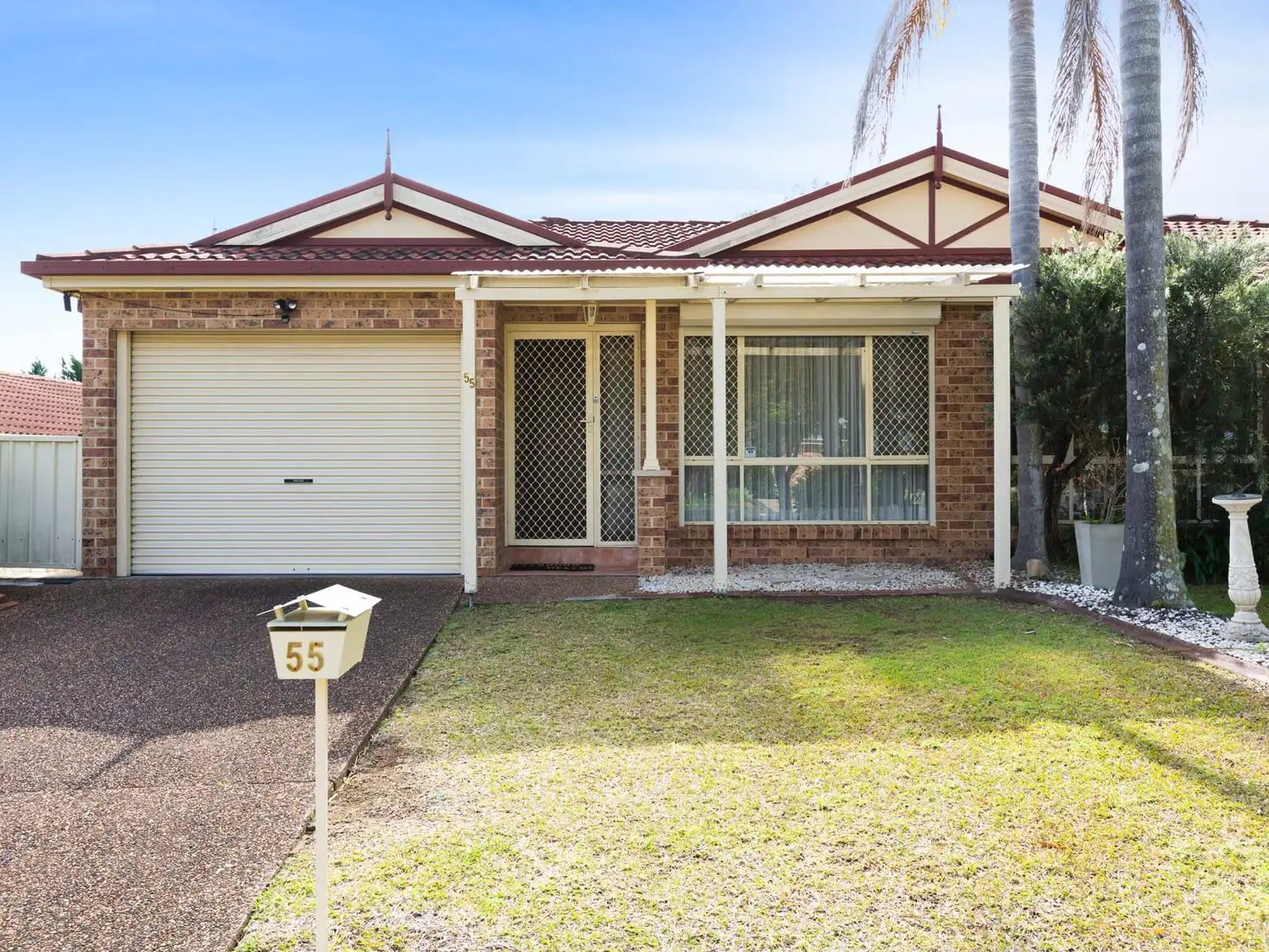 Main view of Homely semi-detached listing, 55 Bronzewing Drive, Erina NSW 2250