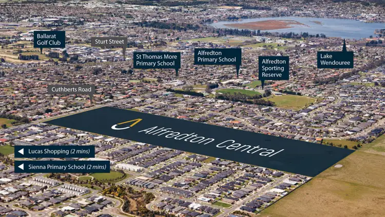 Main view of Homely land listing, Lot 108 Zircon Lane, Alfredton VIC 3350