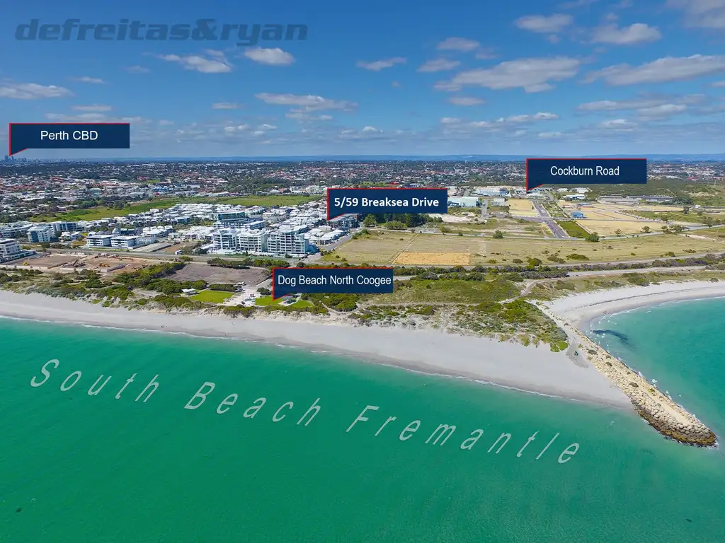 Main view of Homely apartment listing, 5/59 Breaksea Drive, North Coogee WA 6163
