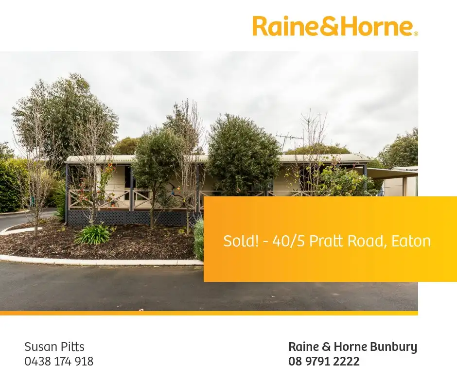 Main view of Homely unit listing, 40/5 Pratt Road, Eaton WA 6232