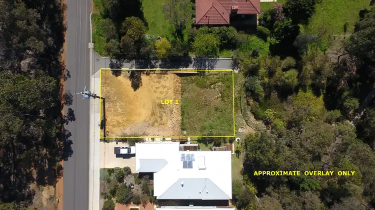 Main view of Homely land listing, Lot 1/350 Gill Street, Mundaring WA 6073