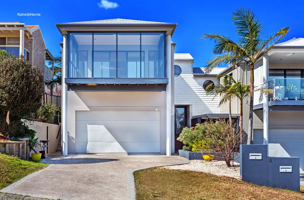 Main view of Homely semi-detached listing, 1/8 The Watchtower, Corlette NSW 2315