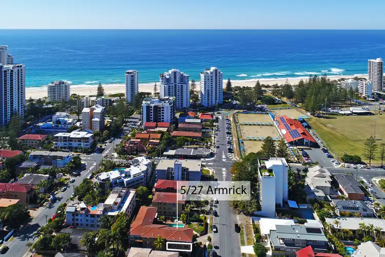 Fourth view of Homely apartment listing, 5/27 ARMRICK AVENUE, Broadbeach QLD 4218