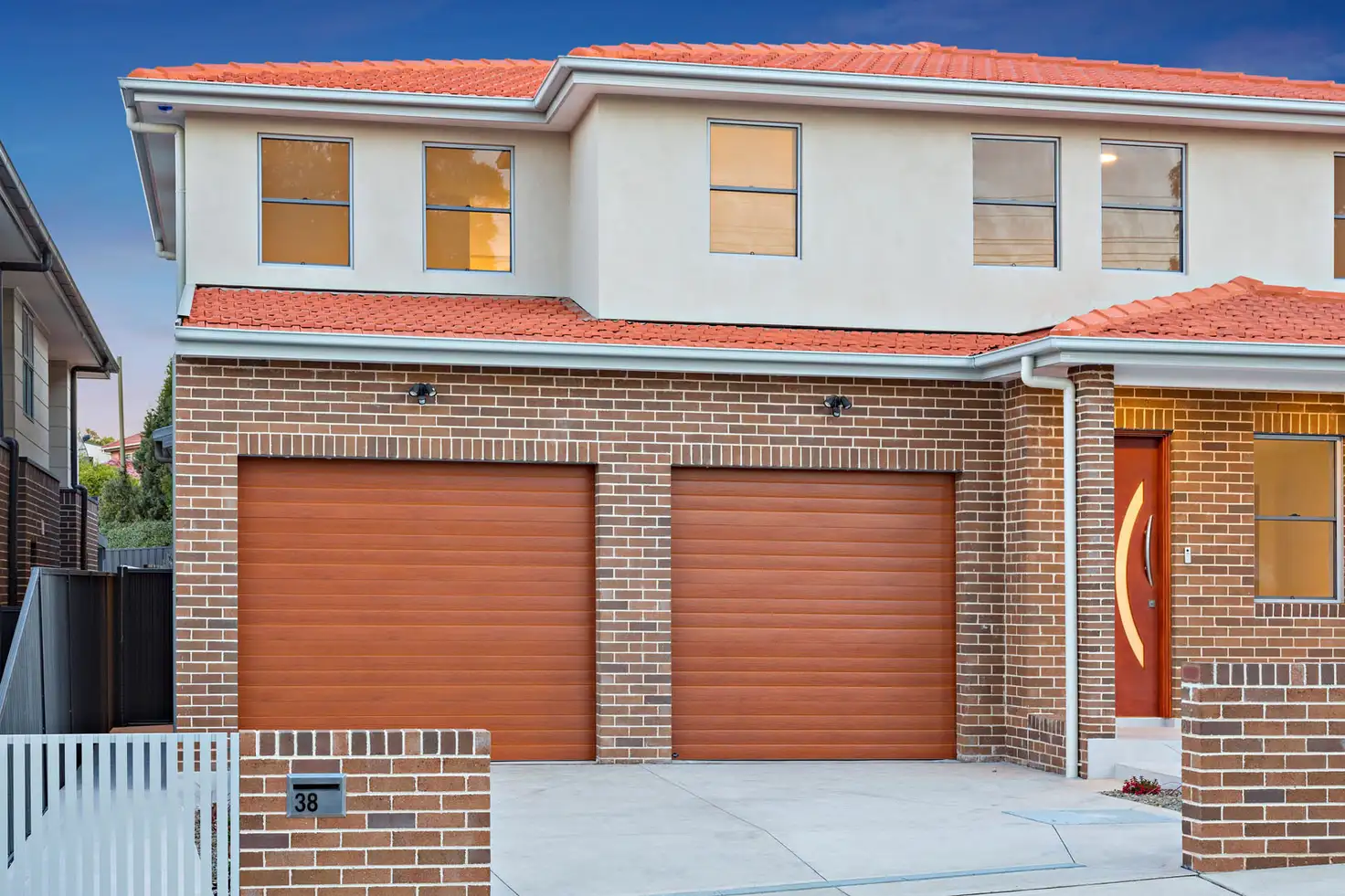 Main view of Homely semi-detached listing, 38 Palace Street, Ashfield NSW 2131