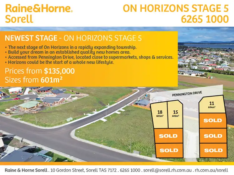 Second view of Homely land listing, Lot 11 On Horizons (Dubbs and Co Drive), Sorell TAS 7172