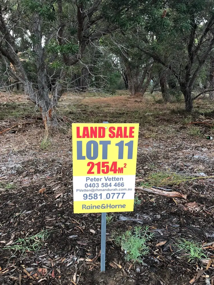123 (Lot 11) Bortolo Drive, Greenfields WA 6210