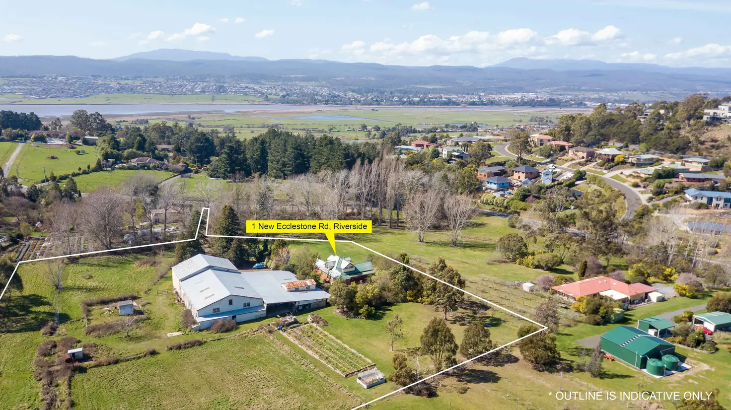 Main view of Homely house listing, 1 New Ecclestone Rd, Riverside TAS 7250