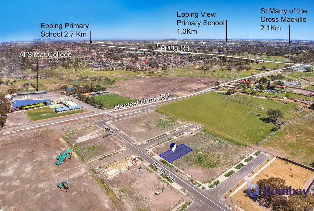 Main view of Homely land listing, Lot 611 Ewing Avenue, Wollert VIC 3750
