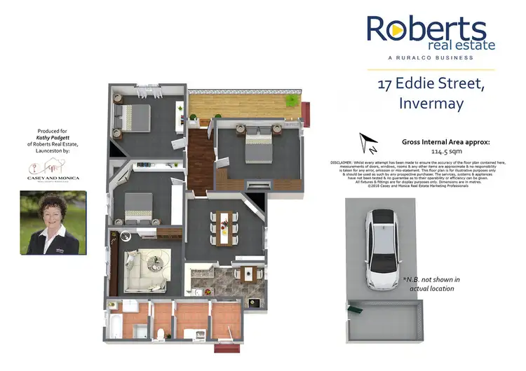 Second view of Homely house listing, 17 Eddie Street, Invermay TAS 7248