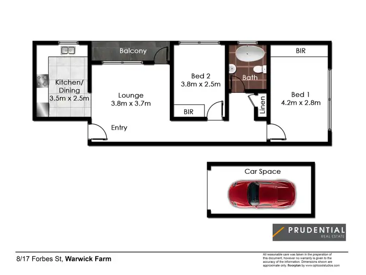 Sixth view of Homely unit listing, 8/17 Forbes Street, Warwick Farm NSW 2170