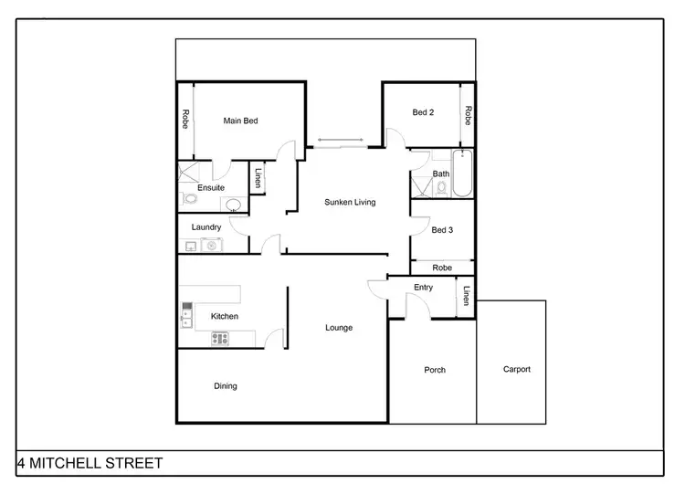 Third view of Homely house listing, 4 Mitchell Street, Leeton NSW 2705