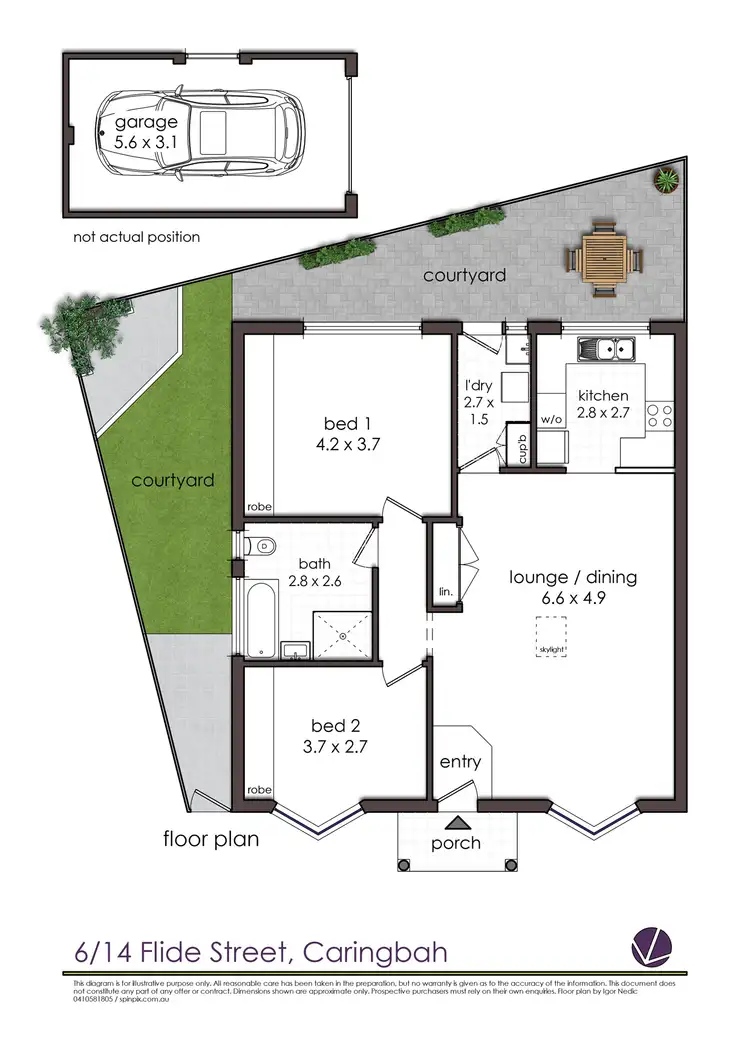 Seventh view of Homely villa listing, 6/14 Flide Street, Caringbah NSW 2229