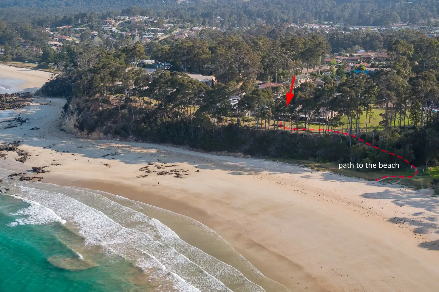 Main view of Homely townhouse listing, 1/8 EDGEWOOD PLACE, Denhams Beach NSW 2536