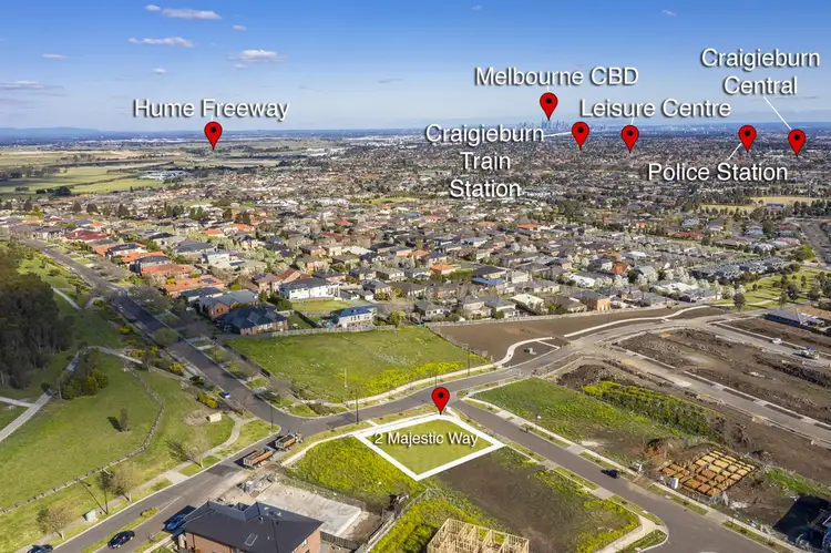 Main view of Homely land listing, 2 Majestic Way, Craigieburn VIC 3064