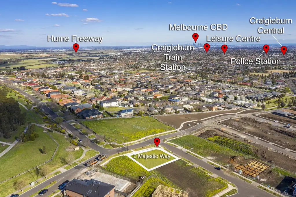Main view of Homely land listing, 2 Majestic Way, Craigieburn VIC 3064