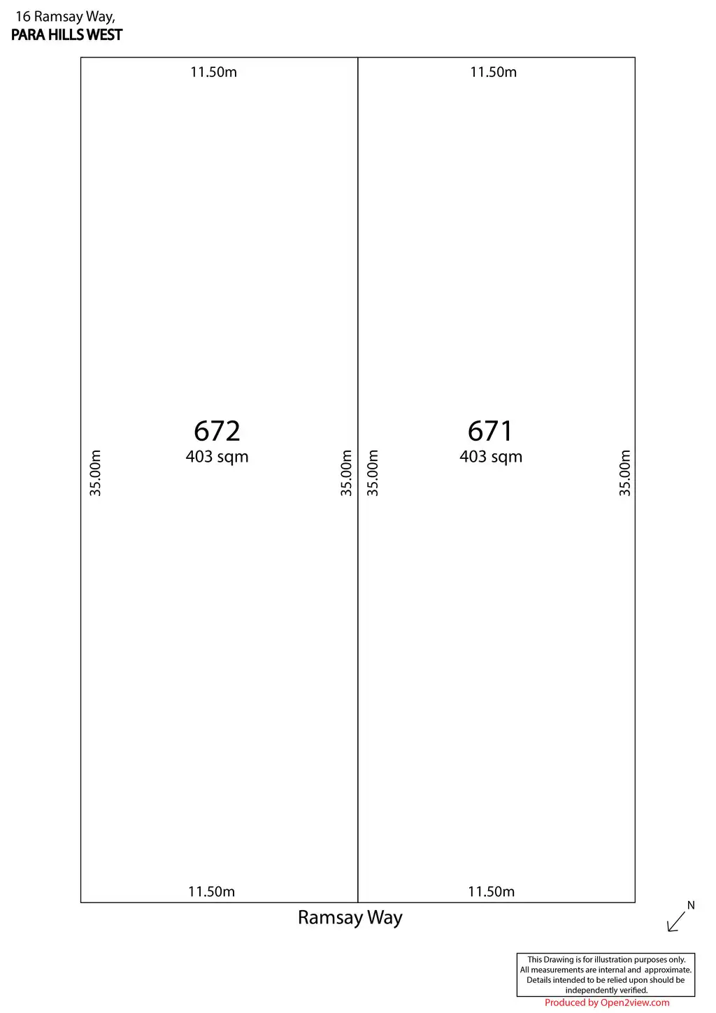 Main view of Homely land listing, 16 Ramsay Way, Para Hills West SA 5096