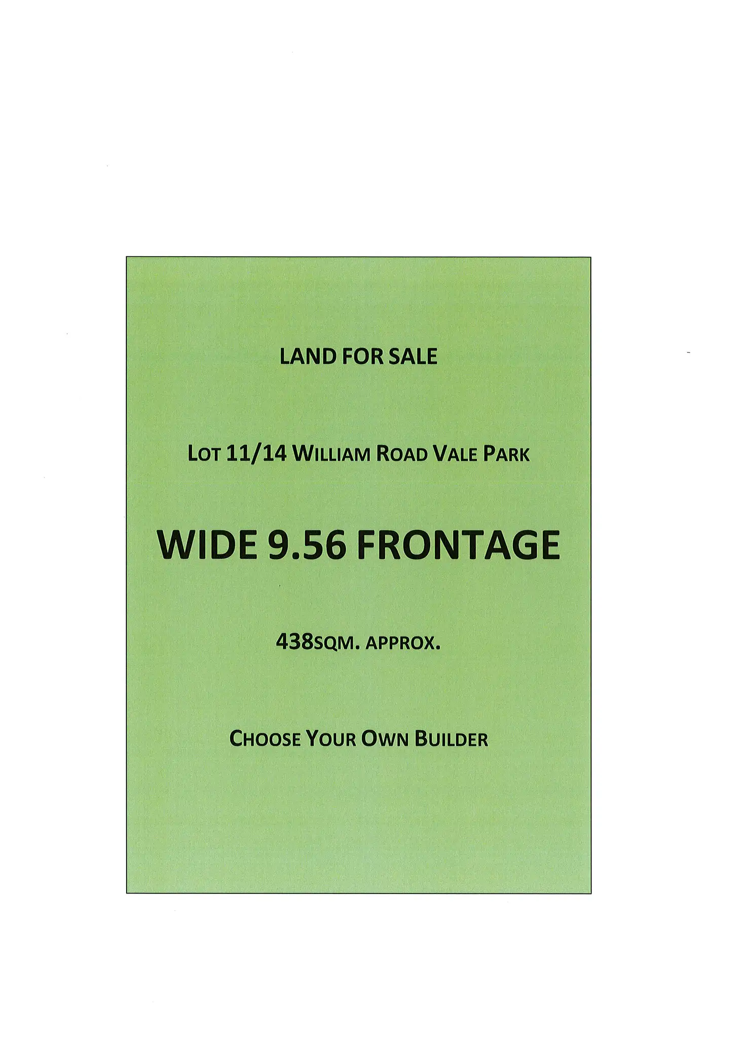 Main view of Homely land listing, 10 / 14 William Road, Vale Park SA 5081