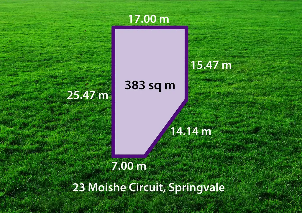 Main view of Homely land listing, 23 Moishe Circuit, Springvale VIC 3171