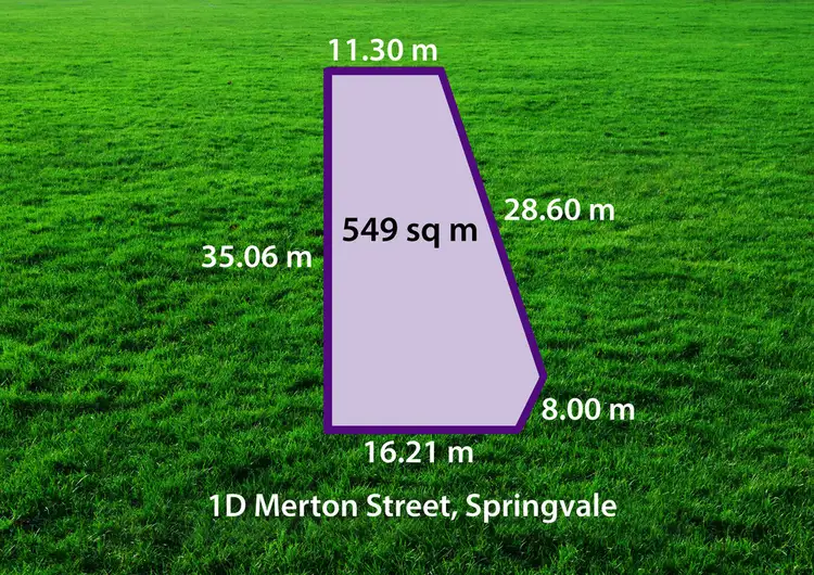 Main view of Homely land listing, 1D Merton Street, Springvale VIC 3171