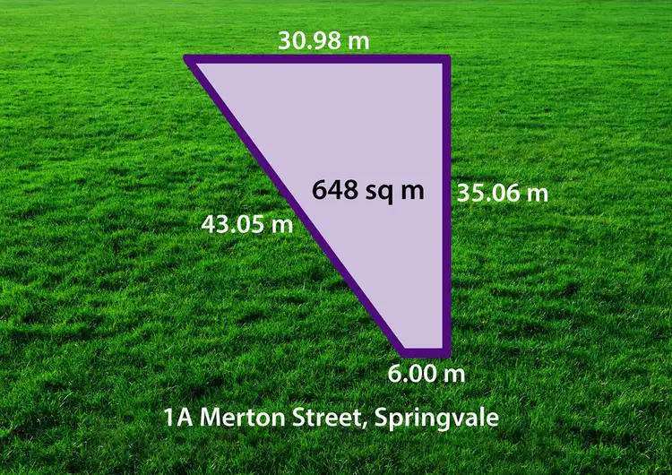 Main view of Homely land listing, 1A Merton Street, Springvale VIC 3171