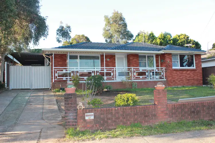 Main view of Homely house listing, 42 Harrow Avenue, Lansvale NSW 2166