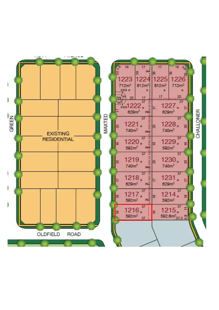 Third view of Homely land listing, Lot 1216 Maxted St, Renwick NSW 2575