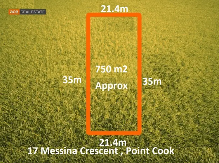 Main view of Homely land listing, 17 Messina Crescent, Point Cook VIC 3030
