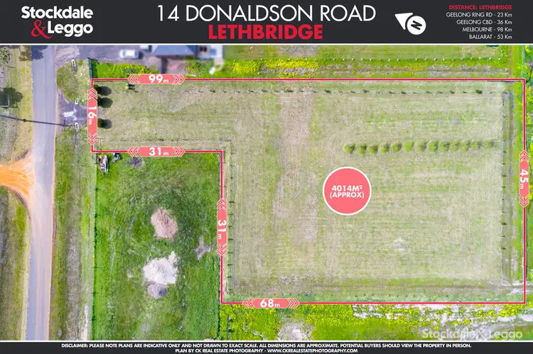 Main view of Homely land listing, 14 Donaldson Road, Lethbridge VIC 3332