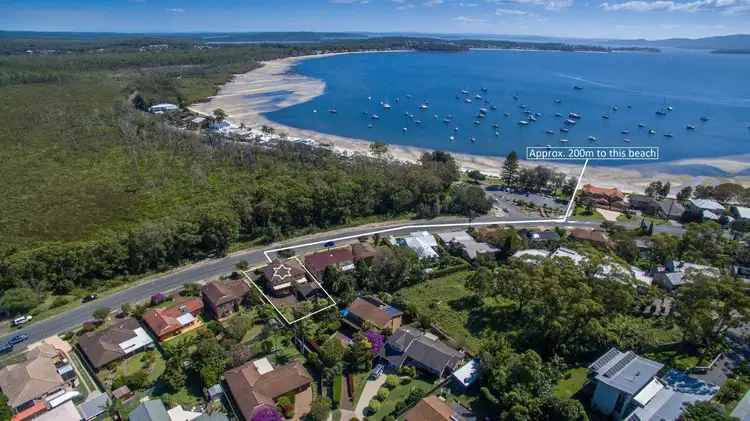 Main view of Homely semi-detached listing, 2/163 Sandy Point Road, Corlette NSW 2315