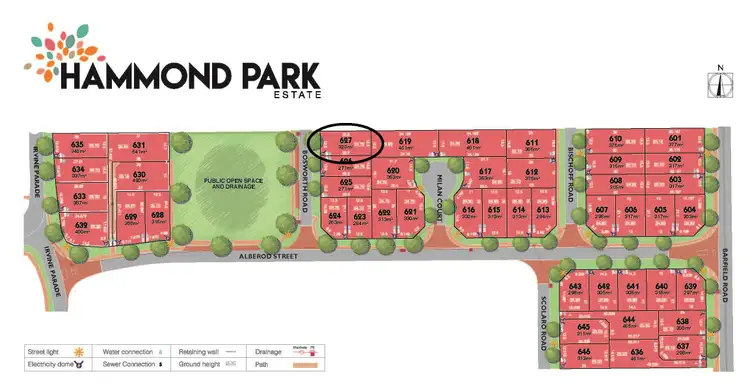 Second view of Homely land listing, Lot 627 Bosworth Rd, Hammond Park WA 6164