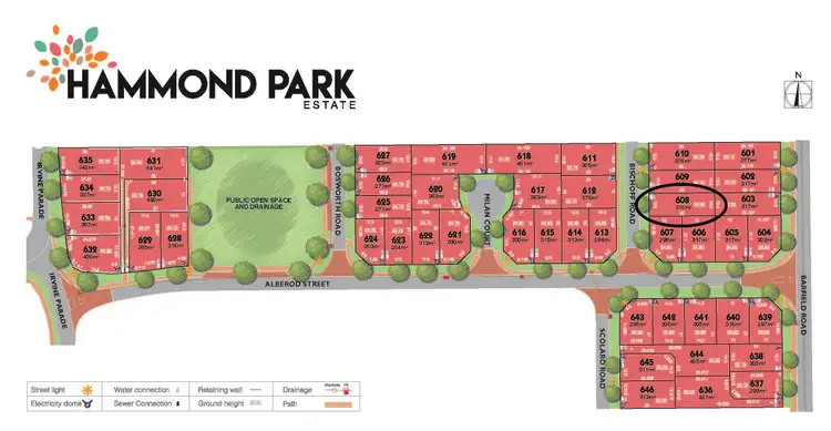 Third view of Homely land listing, Lot 608 Bischoff Rd, Hammond Park WA 6164