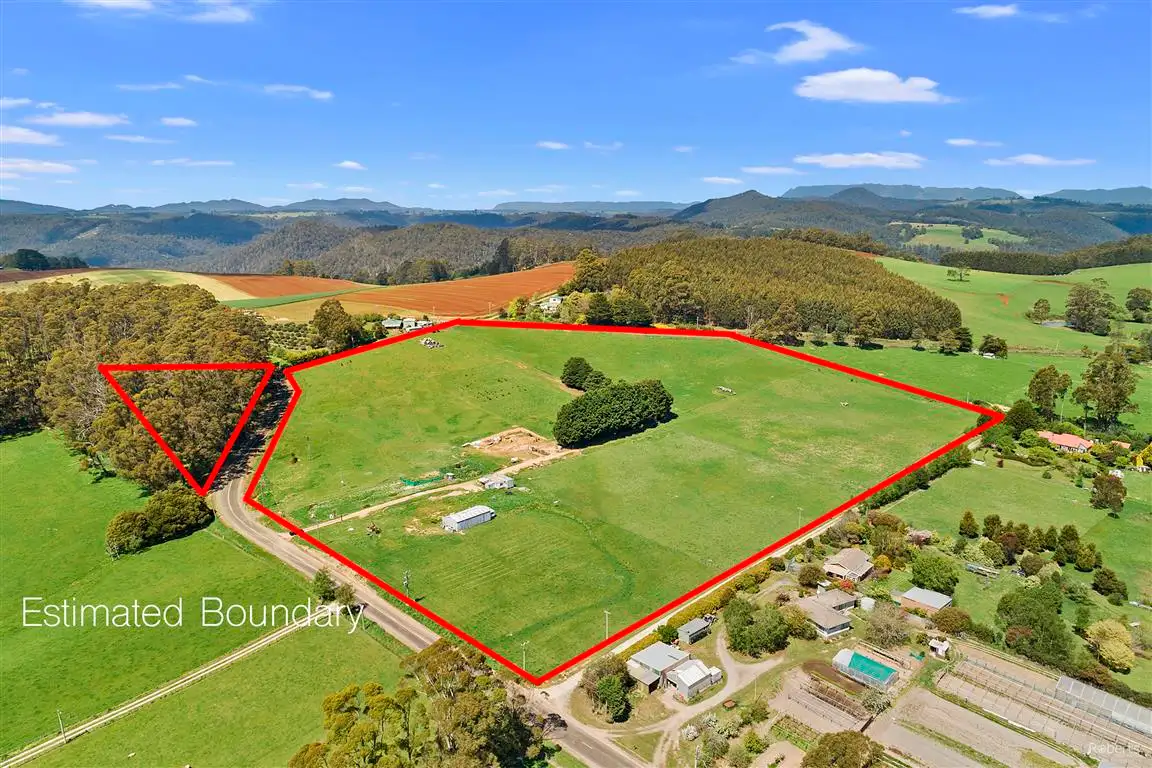 Main view of Homely land listing, 1103 Kindred Road, Kindred TAS 7310